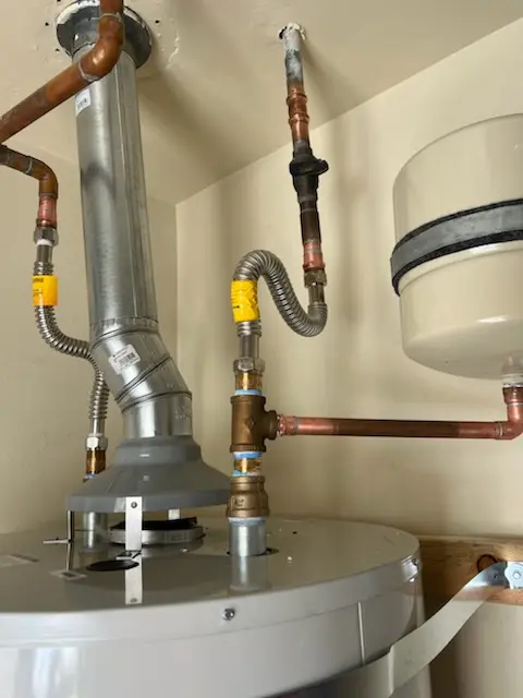 Water heater installation and plumbing repair in German